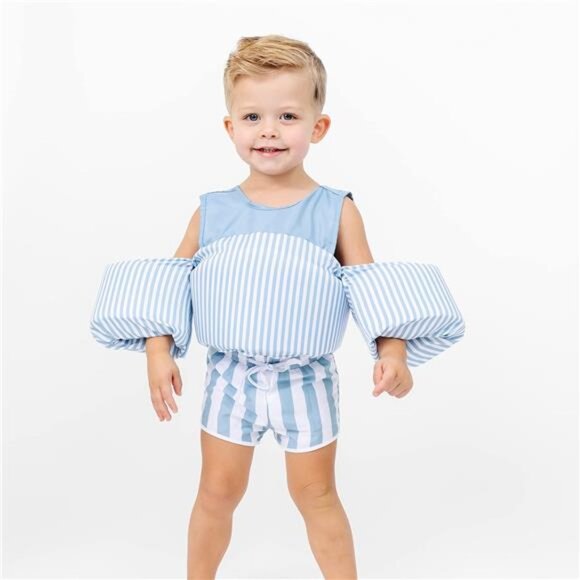 Swim Vest, Toddler Life Jacket, Cute, Simple, Life Vest for Boys and Girls - Picture 9 of 15